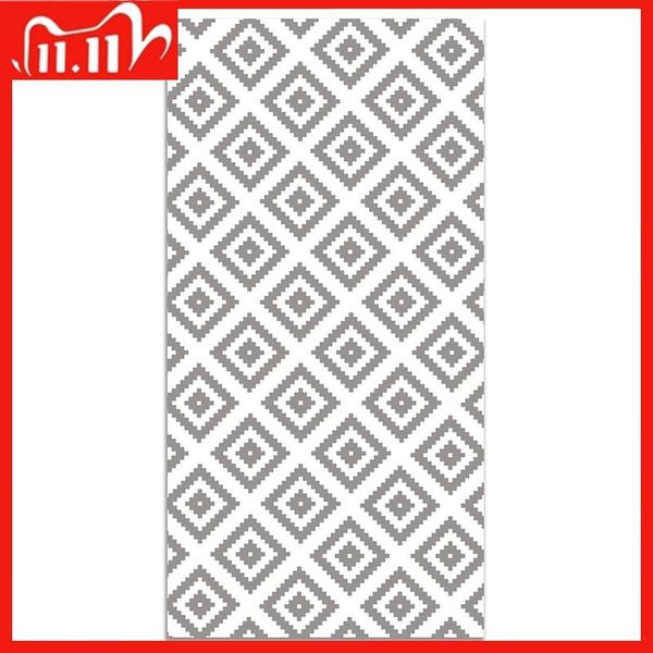 

rug gray squares - kitchen carpet anti-slip flame retardant living room xxl rugs pvc carpets
