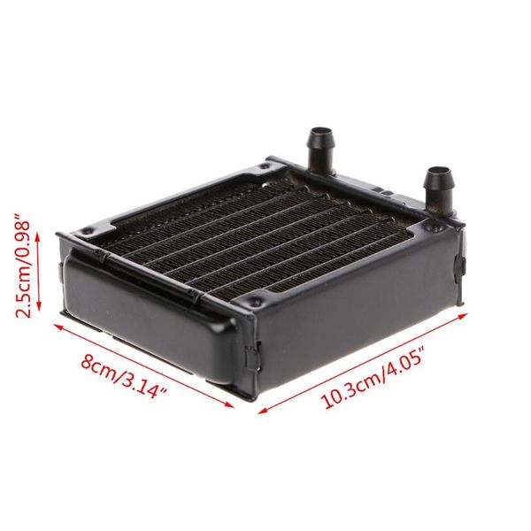 

lapcooling pads 80mm aluminum computer radiator water cooler for cpu gpu vga heatsink