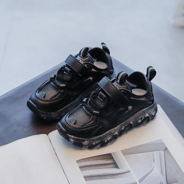 

summer children sneakers casual kids for boys fashion girls breathable shoes athletic & outdoor, Black