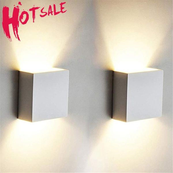 

dimmable led indoor lighting wall lamp modern home decoration sconce aluminum lights ac85-265v nr-66 lamps