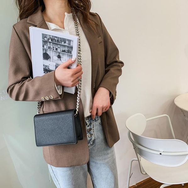 

women's bag simple fashion trend chain shoulder messenger bags