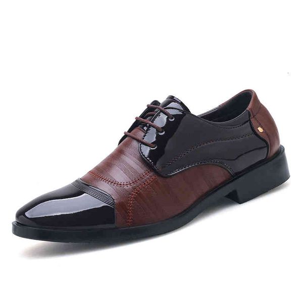 

dress shoes spring and autumn business british formal wear casual breathable wedding meeting men's m9d8, Black