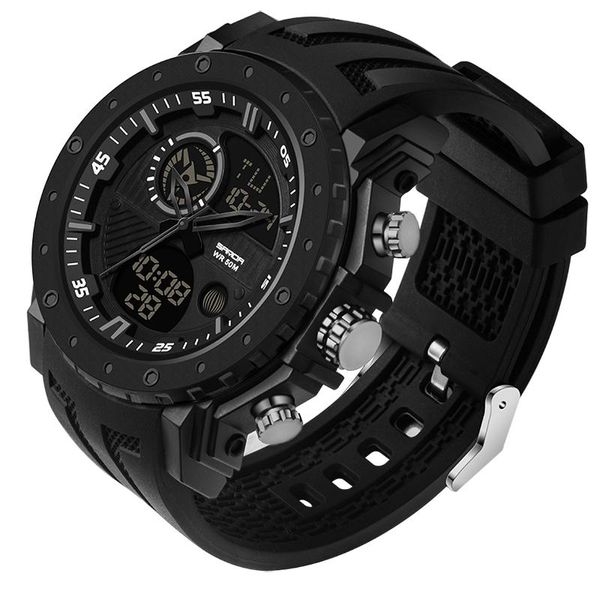 Gshock Men's Watches Black Sports Watch LED Digital 5atm À Prova D 'Água G Pulso de Pulso Cronógrafo Shok Masculino Relogios Masculino relógios de pulso