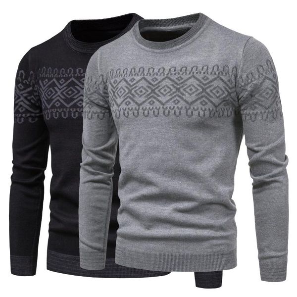 

men's sweaters autumn sweater 2021 mens casual o-neck striped slim fit knittwear pullovers pullover men pull homme s-2xl, White;black