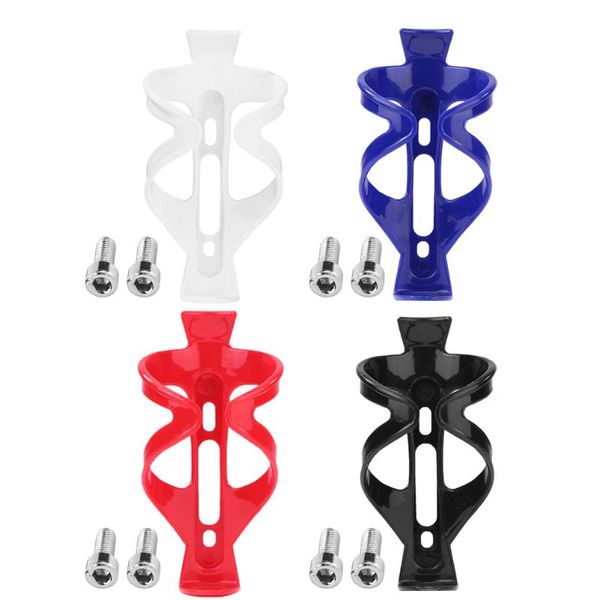 

mountain bicycle water bottle cage holder mtb cycling kettle stand rack with screw road bike mount accessories bottles & cages