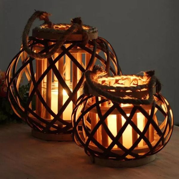 

candle holders wooden holder candlestick festival supply christmas wedding home decor 2021