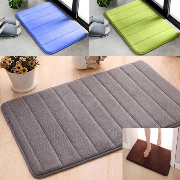 

bath mats non-slip absorbent soft rug memory foam bathroom bedroom floor shower mat