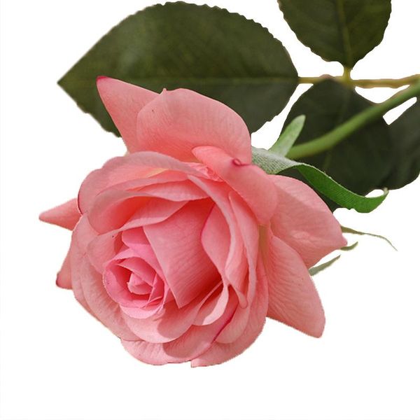 

artificial rose fake dried flowers silk plants flower for wedding home living room decorative & wreaths