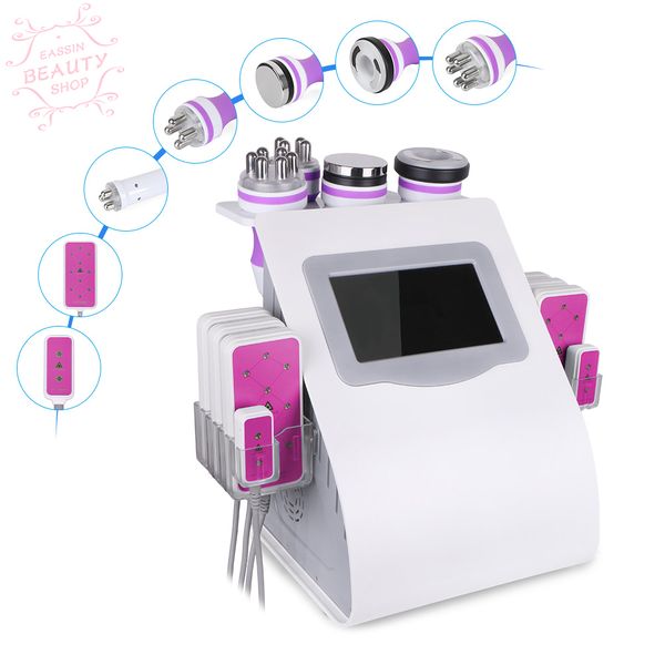 Alta Qualidade 40K Ultrasonic Cavitação Cavitação Máquina de Emagrecimento Vácuo RF Perda de Peso Skin Care Spa Spa Use Equipamento