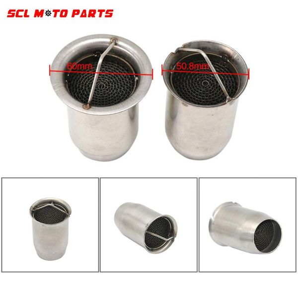 

motorcycle exhaust system alconstar-racing 51mm 60mm inlet muffler db killer moveable noise sound eliminator