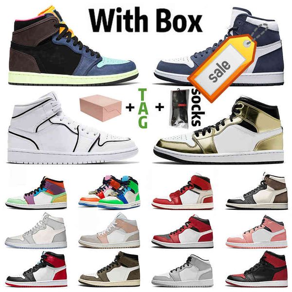 

with box stock jumpman x 1 mens womens basketball shoes 1s white off mid milan high satin \\r \\r tokyo bio hack sneakers