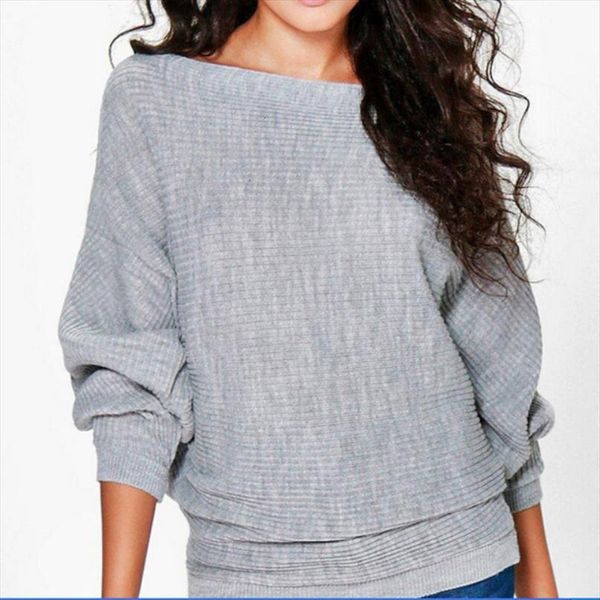 

knitted women casual long womens sweaters batwing sleeve solid pullovers woman female thin sweate clothes autumn winter warm, White;black