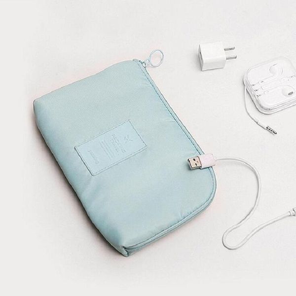 

storage bags makeup kit mobile bag cases digital devices usb gadget line data cable organize travel insertion sn-56