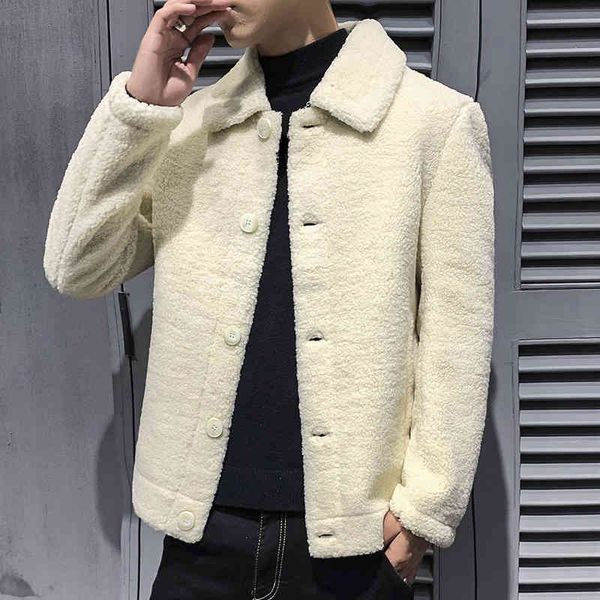 

men's jackets jaqueta de veludo inverno s homens da pele falso manga longa botÃ£o acima casaco masculino grosso quente casual overs, Black;brown