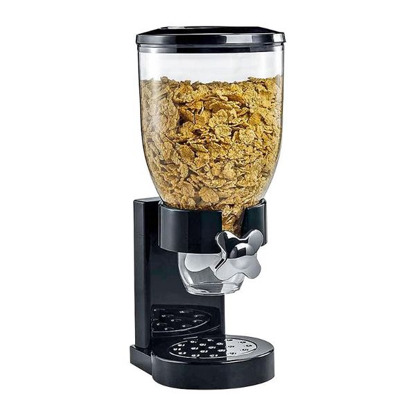 

storage bottles & jars cereal dispenser container dry can kitchen organizers for candy sweets rice chip