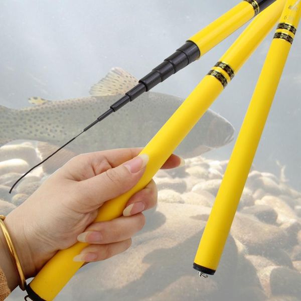 

lowest profit 3.6m 4.5m 5.4m 6.3m 7.2m fishing rod high carbon carp pole travel ultra light feeder boat rods