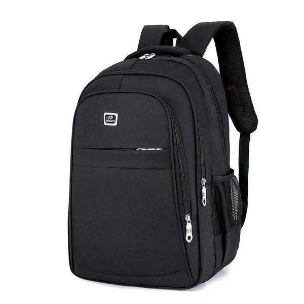 

backpack black men lap15.6 inch nylon waterproof large capacity college students high school bag pack male