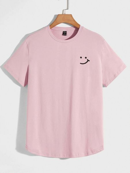 

men cartoon print crew neck tee w4gv#, White;black