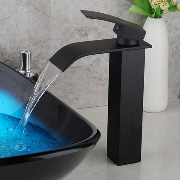 

bathroom sink faucets kemaid basin single lever waterfall faucet brass antique and cold mixer taps
