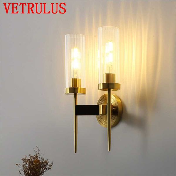 

nordic wall lamp stairs led light for home bathroom/bedroom glass shade sconce wandlamp