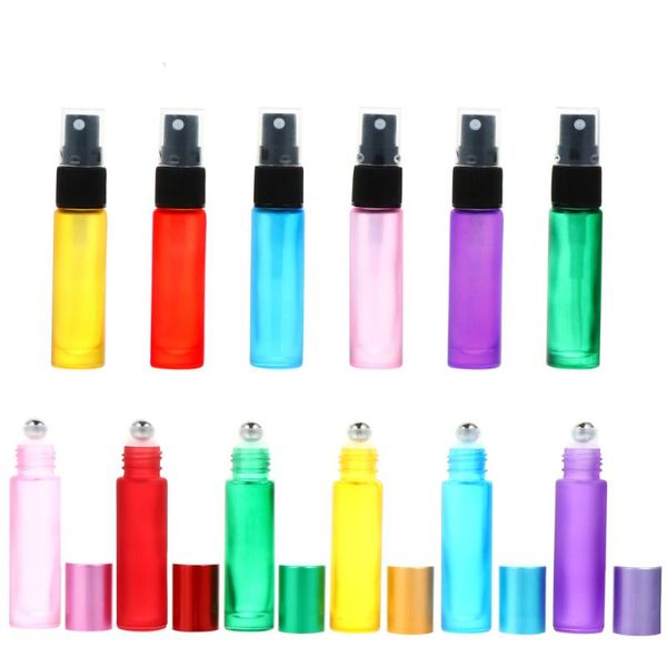 

storage bottles & jars 1 set 12pcs roll-on glass perfume (mixed style)