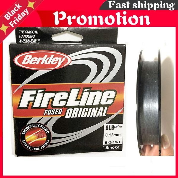 

braid line fireline smoke300yard/109yds fire fused fishingline for beading mono nylon pesca 6lb/8lb/10lb/12lb/15lb/20lb/30lb/40lb/50lb