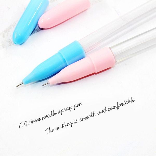 

gel pens 6pcs spray pen disinfectant plastic mini portable travel refillable perfume bottle