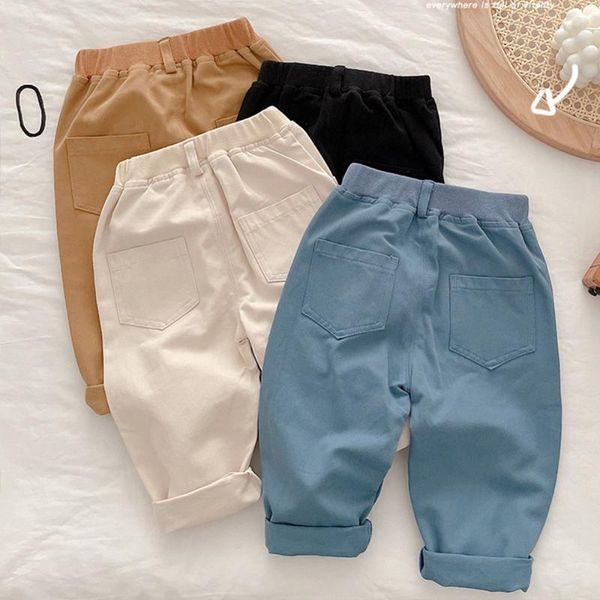 

trousers casual autumn boys pants children kids baby long pant outfits adk339, Blue