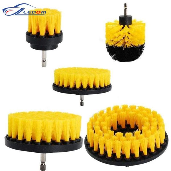 

2/3.5/4/5'' auto care cleaning tools drill brush cleaner scrubbing brushes for bathroom surface grout tile tub shower kitchen car