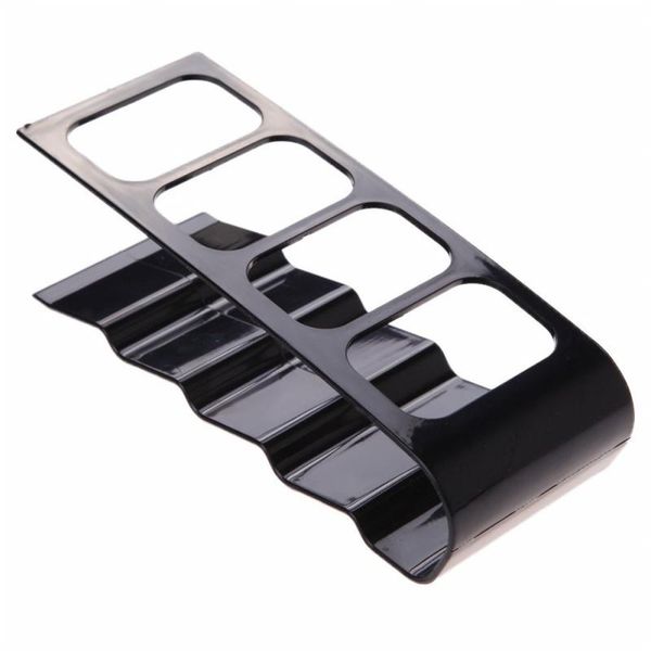 

remote control holder stand rack storage organiser shelfs (black) controlers