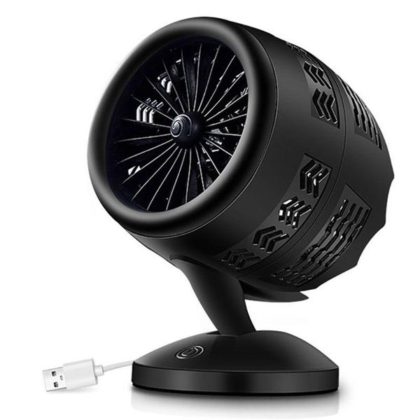 

electric fans double-blade turbine table tiny round fan quiet operation adjustable tilt 5-20 Â° n58d
