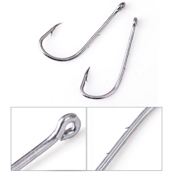

fishing hooks 20pcs sea hook barbed carp lure tackle tools for man woman fisherman (first pattern)