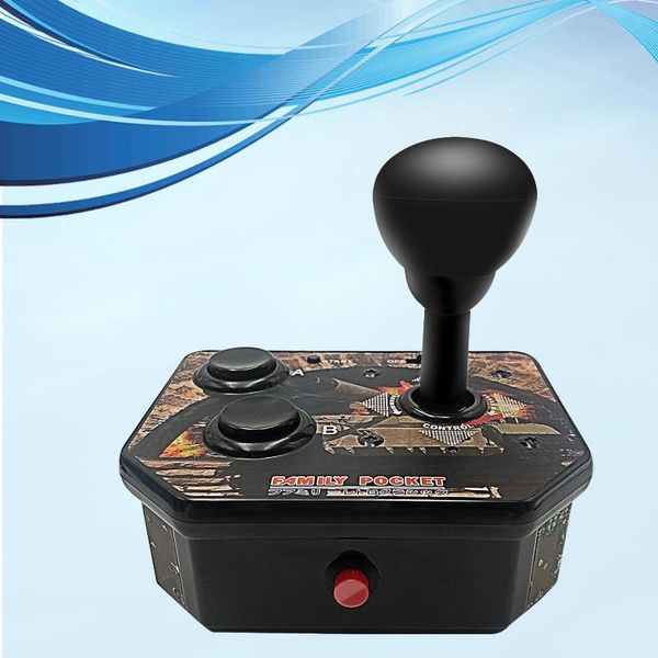

arcade joystick controller built-in 180 classic retro game player mini gaming system connect and play tv games console portable players