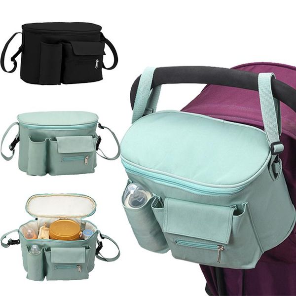 

diaper bags baby carriage hanging bag multifunctional hook storage basket
