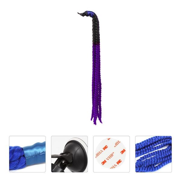 

motorcycle helmets helmet decoration decor accessories wig (random color)