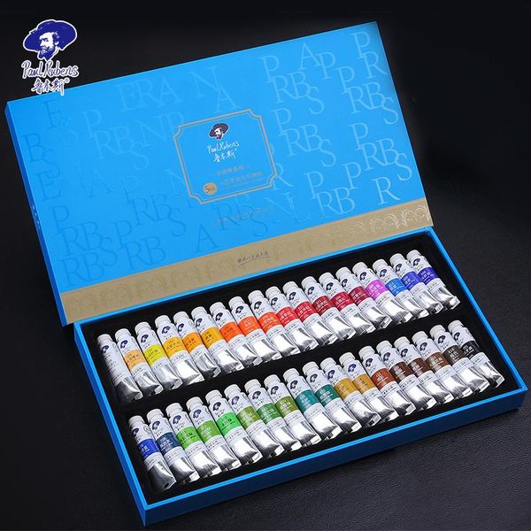 

gift sets rubens caroline college-grade tubular watercolor paint 36 colors 24 18 5ml clear set art supplies
