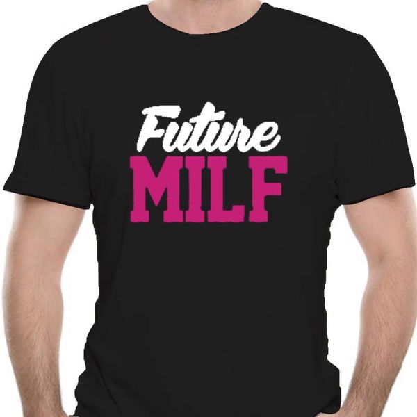 

men's t-shirts men t shirt future milf women t-shirt 6078a, White;black