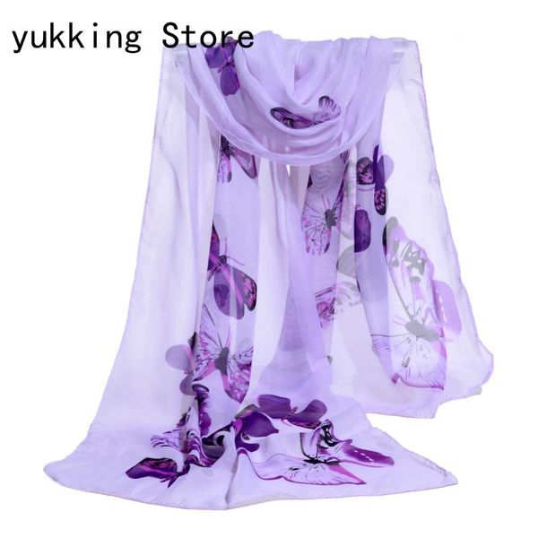 

scarves fashion women chiffon soft wrap scarf ladies shawl flower print comfortable casual special, Blue;gray