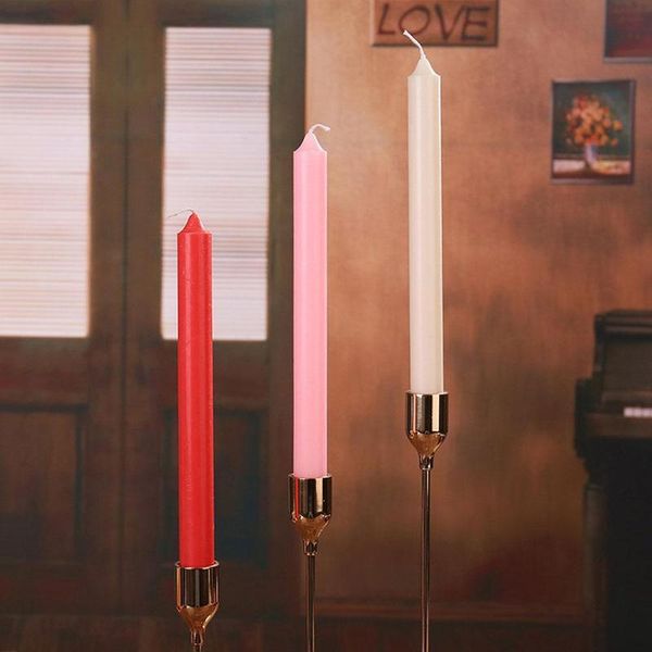 

wholesale color candles pole wax household candlestick wedding