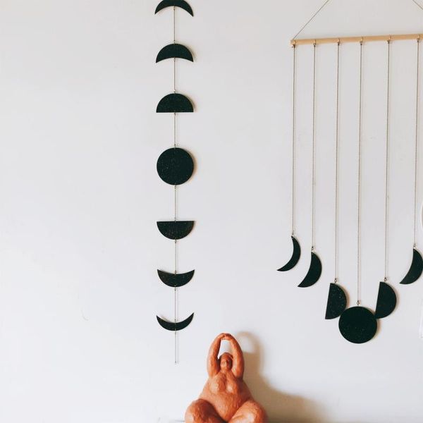 

decorative objects & figurines moon cycle jewelry decoration appearance garland wall wind chimes and hanging decorations home furnishings