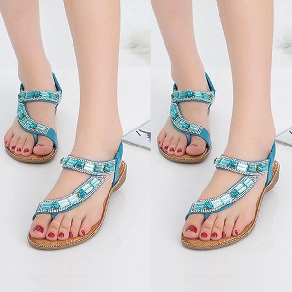 

slippers women summer sandals bling shoes female bohemian flip flops outdoor beach ladies plus size #0104, Black