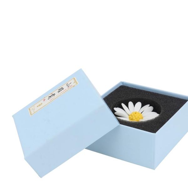 

1pc decorative incense holder ceramic plate stick rack (white) fragrance lamps