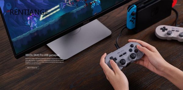 

game controllers & joysticks 2021 8bitdo wired sn30 pro 2 usb gamepad for switch windows raspberry pi sn edition pc mac1