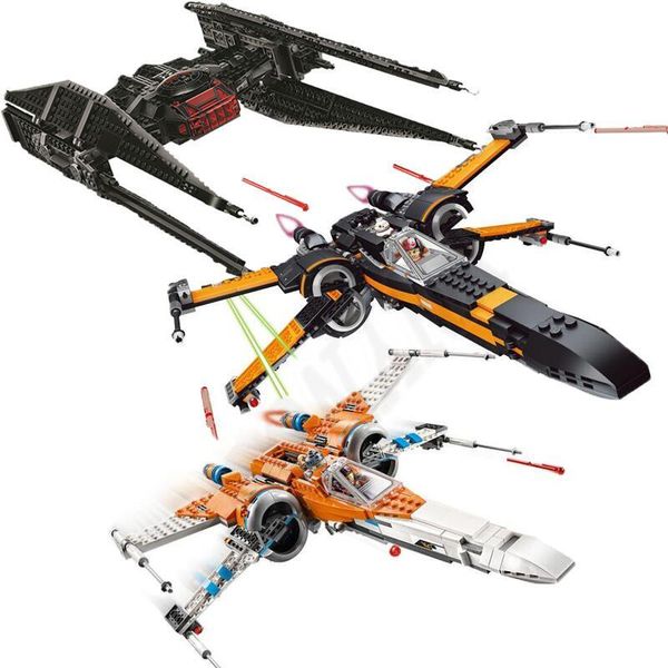 

camp furniture star 75102 75149 75211 x wing plan poe's tie fighter wars building blocks toy holiday gifts birthday present