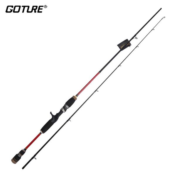 

boat fishing rods goture bait casting rod 2.1m/2.4m m power 2 sections carbon fiber pole lure for bass crappie trout