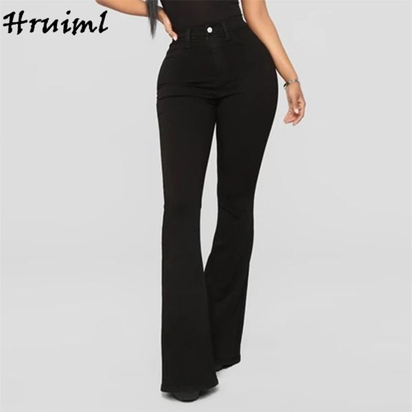 

women clothing solid color slim-fit fashion arrival denim pants skinny high waist casual ersonalized vetement femme 210513, Black;white