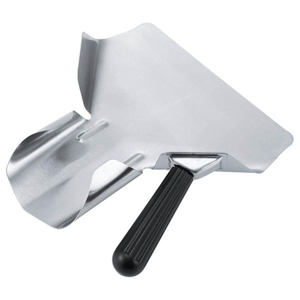

ice buckets and coolers hlzs-stainless steel popcorn scoop french fry bagger shovel utility serving scooper for , desserts, ice, & dry