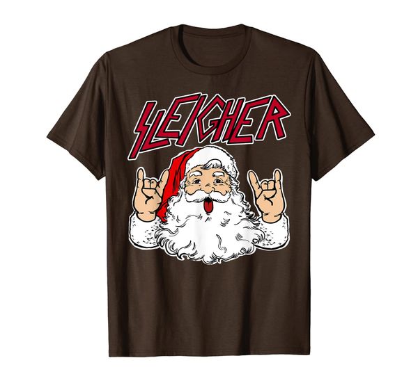 

Santa Sleigher funny Sleigher Hail Santa Metal Santa T-Shirt, Mainly pictures
