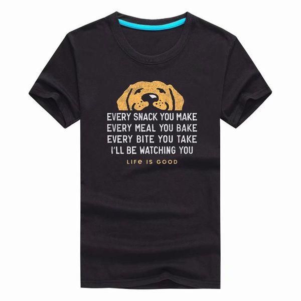 

men's t-shirts life is good men crusher pet graphic novelty t-shirt, White;black