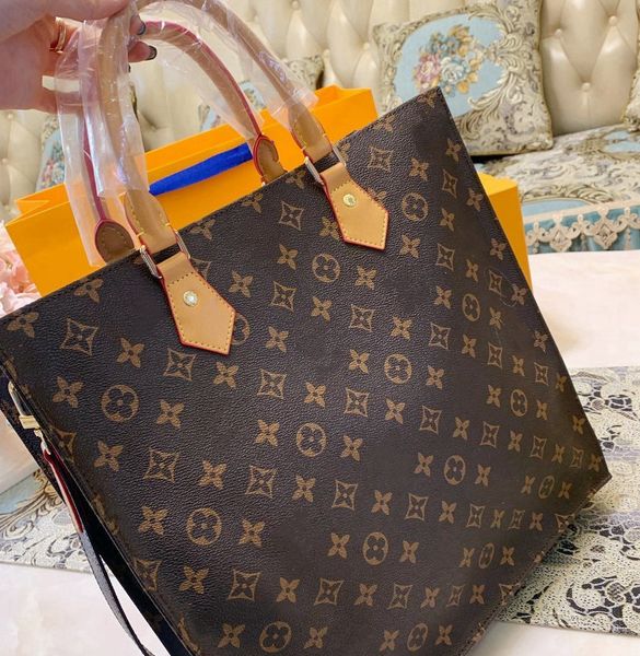 

luxurys leather bag women bags tote handbag designers capacity soft fashion handbags with 2021 brang logo - l0253, Red;black